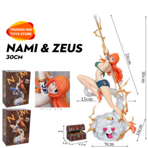 Nami & Zeus IU 30cm - Mô hình Onepiece