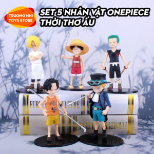 Set 5 nhân vật Onepiece thời thơ ấu 14cm - Mô hình One piece