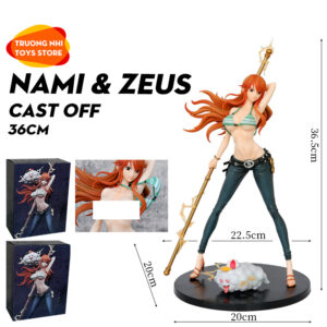 Nami & Zeus HF 36cm cast off - Mô hình Onepiece