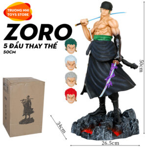 Zoro GK 50cm 5 đầu thay thế - Mô hình Onepiece