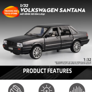 1/32 VOLKSWAGEN SANTANA - mô hình xe kim loại