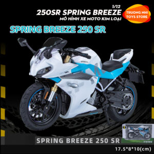 1/12 250SR SPRING BREEZE - mô hình moto kim loại