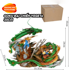 Goku đại chiến Vegeta 35cm - Mô hình Dragonball