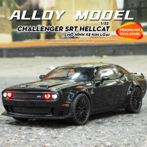 1/32 CHALLENGER SRT HELLCAT - mô hình xe kim loại