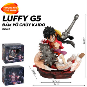 Luffy G5 đấm vỡ chùy Kaido 10cm - Mô hình Onepiece