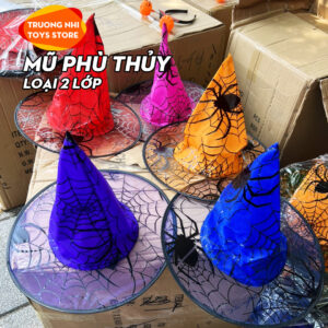 DC-Mũ phù thủy halloween (loại 2 lớp)