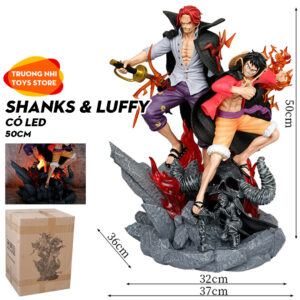 Luffy và Shanks 50cm - Mô hình Onepiece