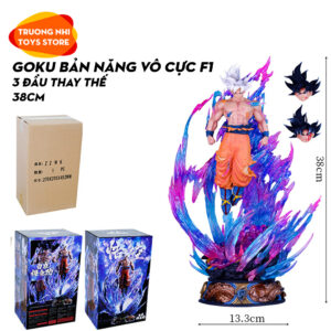 Goku Bản năng Vô cực F1 38cm 3 đầu thay thế - Mô hình Dragonball