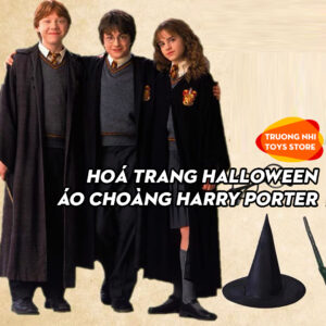 Áo choàng Harry Porter cho lễ Halloween, áo choàng trường phép thuật Hogwart