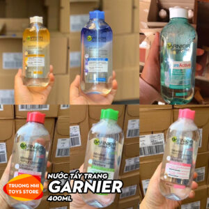 Nước tẩy trang GARNIER 400ml (các màu)