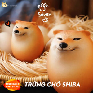 Trứng Chó Shiba (có đèn) xả stress