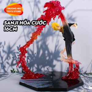 Sanji hỏa cước 16cm - Mô hình Onepiece