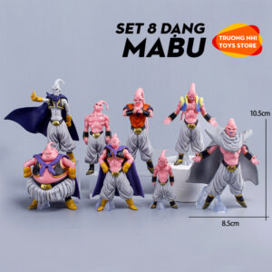 Set 8 dạng Mabu 10cm - Mô hình Dragonball