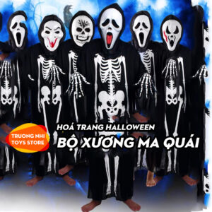 Bộ xương ma quái Hóa trang halloween