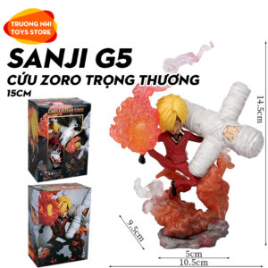 Sanji G5 cứu Zoro trọng thương 15cm - Mô hình Onepiece