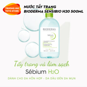 Nước tẩy trang Bioderma Sensibio H2O 500ml