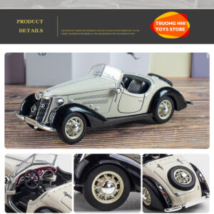 1/32 AUDI WANDERER W25 KROADSTER 1936 - mô hình xe kim loại