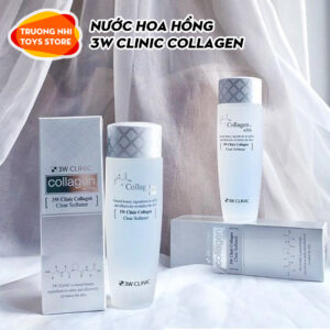 Nước hoa hồng 3W Clinic Collagen (2 màu)