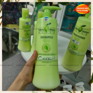 Dầu gội Dầu xả siêu mượt Chihtsai Olive 1000ml cao cấp