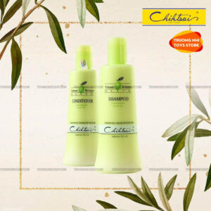 Dầu gội Dầu xả siêu mượt Chihtsai Olive 1000ml cao cấp