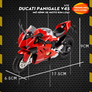 1/12 Ducati Panigale V4S - mô hình xe kim loại