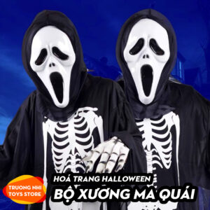 Bộ xương ma quái Hóa trang halloween