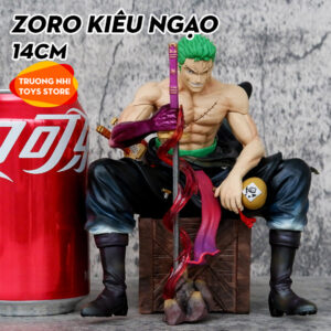 Zoro kiêu ngạo 14cm - Mô hình Onepiece