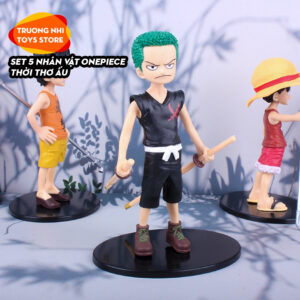 Set 5 nhân vật Onepiece thời thơ ấu 14cm - Mô hình One piece