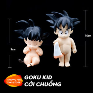 Goku kid cởi chuồng 10cm - Mô hình Draagonball