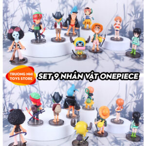 Set 9 nhân vật Onepiece 7cm - Mô hình Onepiece