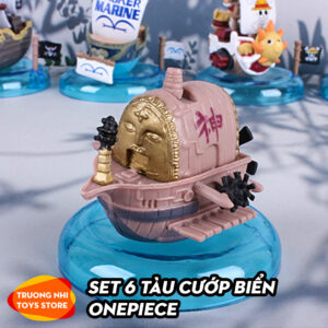 Set 6 tàu cướp biển Onepiece 7cm - Mô hình Onepiece