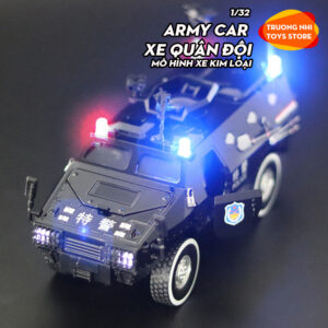 1/32 ARMY CAR XE QUÂN ĐỘI - mô hình xe kim loại