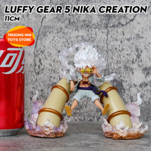 Luffy Gear 5 Nika creation 11cm - Mô hình Onepiece