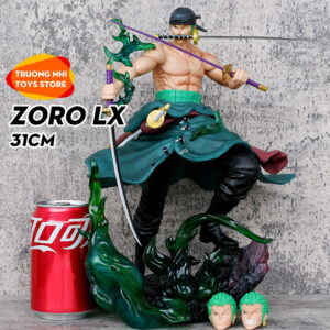 Zoro LX 31cm 3 đầu thay  - Mô hình Onepiece