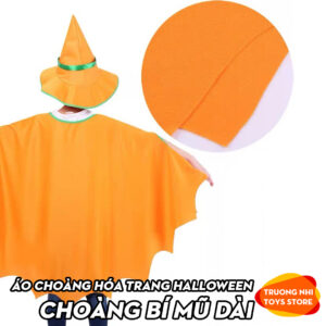 Áo choàng phù thủy Mũ dài halloween