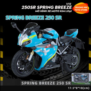 1/12 250SR SPRING BREEZE - mô hình moto kim loại