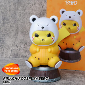 Pikachu cosplay Bepo 15cm - Mô hình Onepiece - Mô hình Pokemon