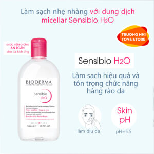 Nước tẩy trang Bioderma Sensibio H2O 500ml