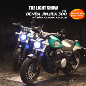 1/12 Benda Jinjila 300 - mô hình moto kim loại