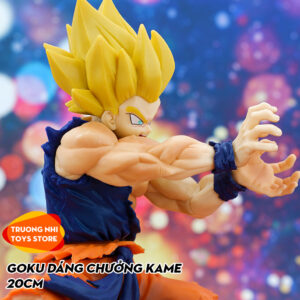 Goku dáng chưởng Kame 20cm - Mô hình Dragonball