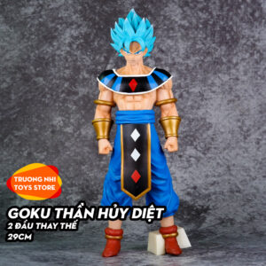 Goku thần hủy diệt 29cm, 2 đầu thay thế - Mô hình Dragonball