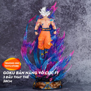 Goku Bản năng Vô cực F1 38cm 3 đầu thay thế - Mô hình Dragonball