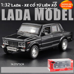 1/32 LADA XE CỔ TỪ LIÊN XÔ - mô hình xe kim loại