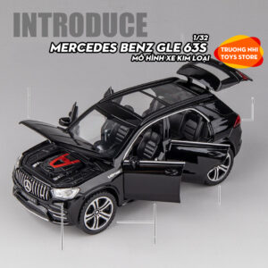 1/32 MERCEDES BENZ GLE 63S - mô hình xe kim loại