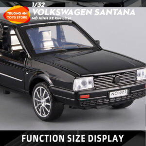 1/32 VOLKSWAGEN SANTANA - mô hình xe kim loại