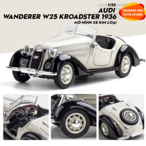 1/32 AUDI WANDERER W25 KROADSTER 1936 - mô hình xe kim loại