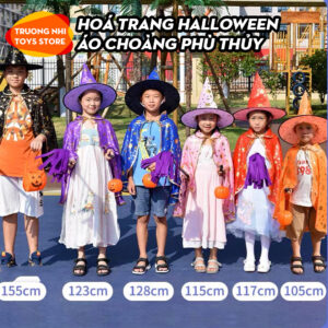 Áo choàng phù thủy hóa trang Halloween