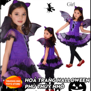 Váy phù thủy tím size L Đồ hóa trang halloween