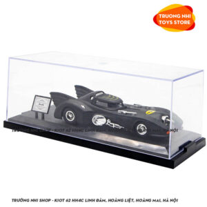 1/38 Batmobile bản kỉ niệm có hộp mika cao cấp - Mô hình xe kim loại