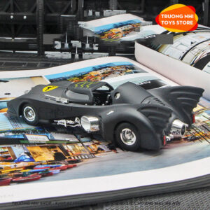 1/38 Batmobile bản kỉ niệm có hộp mika cao cấp - Mô hình xe kim loại